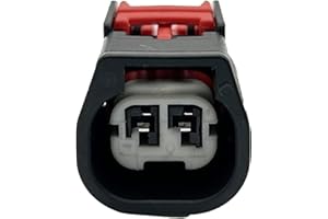 AUOSTMO Engine Coolant Temp Sensor Connector Pigtail 2-Pin, 68064995AA / 1P2227 — Fits Chrysler 200/300; Dodge Charger/Challenger/Durango; Jeep Grand Cherokee (2008-2014)/Wrangler (08-14); Ram 1500 (11-14)