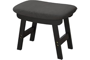 viewcare Foot Stool, Foot Stool Small, Ottoman Foot Rest, Wood Stool for Living Room, Bedroom, and Kitchen