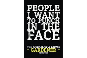 Gardener Journal Notebook: Gardener Gifts Blank Lined │Funny Gardener Journal Gag Gift for Work | Coworkers Boss Men Women fo