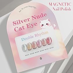 Double Rhythm Cat Eye Gel Nail Polish Set of 6 Same