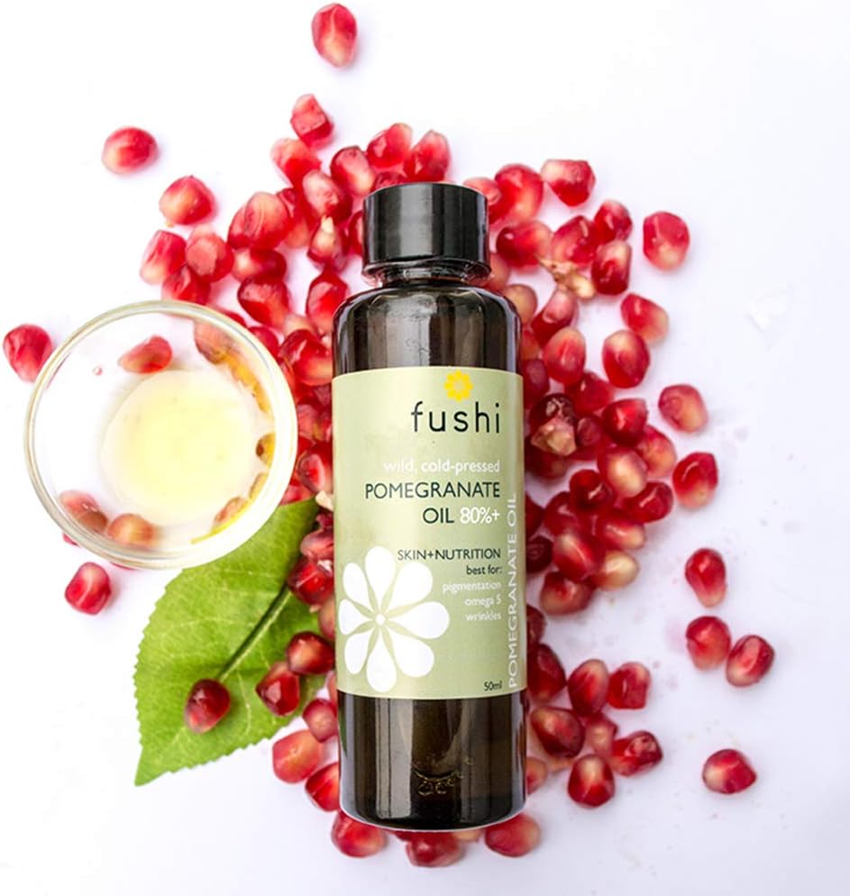 Fushi Pomegranate 80%+ Omega 5 Oil 50ml, pale yellow to golden yellow, 50 ml (Pack of 1) - Image 5