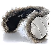 180s Down With Fur Behind The Head Ear Warmer