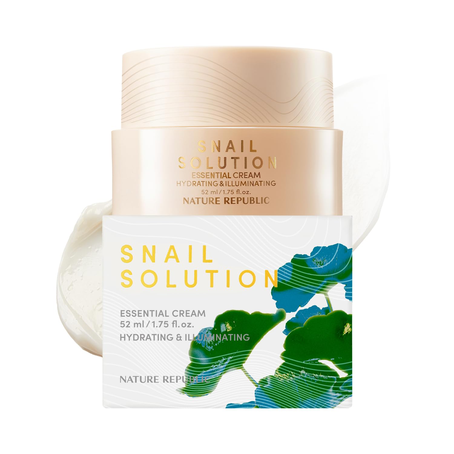 Nature Republic Snail Solution Cream 55Ml