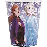 Unique Disney Frozen 2 Party Paper Cups - 9 oz. (Pack of 8) - Premium Delightful Paper Cups with Eye-catching Pattern, Perfect for Birthdays & Themed Celebrations