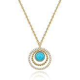 BENEIGE Necklace for Women Dainty Pendant, Charm Necklace with 14K Gold Plated Versatile Jewelry Gift for Everyday, Party for Women