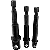 DeWalt Impact Driver Ready 3-Piece Socket Adapter Set DW2541IR, DW2542IR, DW2547IR