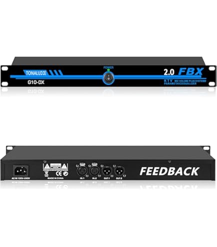 Amazon.com: Behringer FEEDBACK DESTROYER PRO FBQ2496 Automatic and