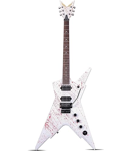 Amazon.com: Dean Guitars 6 String ZX Floyd Electric Guitar, Black