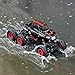 SZJJX 6WD RC Cars, Remote Control Off-Road Climbing Truck, 1/14 Scale High Speed Vehicle, 2.4Ghz Electric Radio Controlled Rock Crawler, All-Terrain RTR Buggy Black