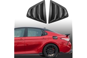 CKE Compatible with Toyota Camry 2024 2023 2022 2021 2020 2019 2018 Accessories (Not Fit 2025+) Sporty Car Rear Side Window L