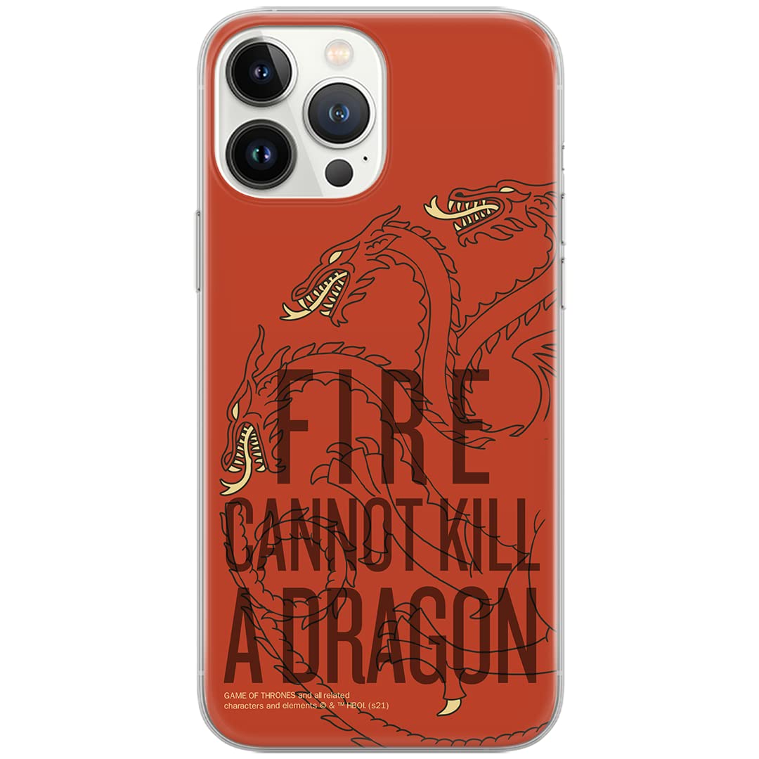 ERT GROUP mobile phone case for Iphone 6/6S original and officially Licensed Game of Thrones pattern 015 optimally adapted to the shape of the mobile phone, case made of TPU