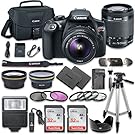 Canon EOS Rebel T6 DSLR Camera Bundle with Canon EF-S 18-55mm f/3.5-5.6 IS II Lens + 2pc SanDisk 32GB Memory Cards + Accessory Kit