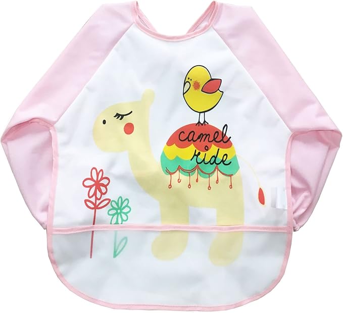 Unisex Bebe Babylaza Babero De Manga Larga Arte Delantal De Manga Impermeable Con Mangas Babero 6 Meses Baberos Bebe Ourhouserestaurant Com