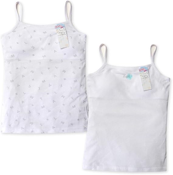 無地 165cm 子供 下着 肌着 キャミソール 女の子 パット入り Amazon