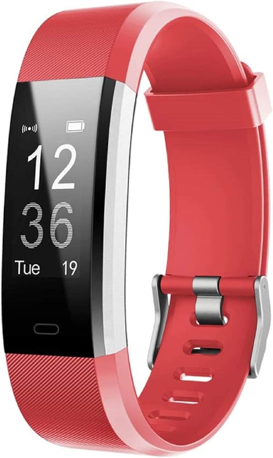 LETSCOM Fitness Tracker HR, Activity Tracker Watch with Heart Rate Monitor, Waterproof Smart Fitness Band with Step Counter, Calorie Counter, Pedometer Watch for Women and Men : Sports & Outdoors