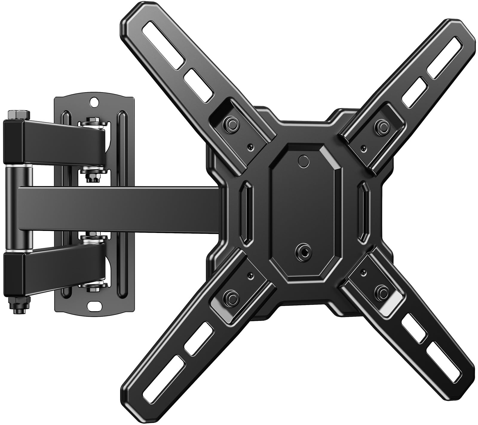 Photo 1 of ***FOR PARTS/MISSING PIECES*** HUANUO Single TV Monitor Wall Mount Bracket for 17 to 34 Inch Screens, Holds up to 44 lbs, Full Motion Wall Mount Monitor with Articulating Arms, Swivel, Rotation, Tilt, Max VESA 200x200