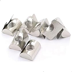 Amazing Screws M4 Roll in Spring T Nuts, 4040
