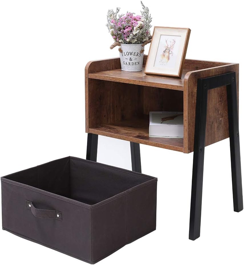Best End Table With Fabric Drawer