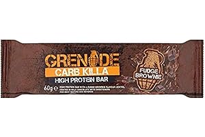 Grenade Carb Killa Bar Fudge Brownie 12x60gm (Pack of 12)