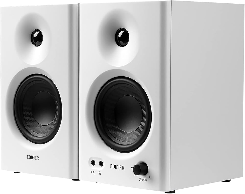 Edifier Compact MR4 2.0 Studio Monitor 42W Class D White 2 Modes
