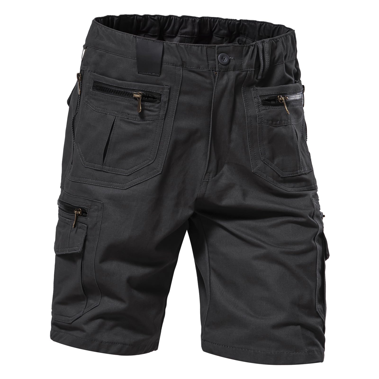 Mylldey Heren Cargo Shorts 3/4 Relaxed Fit Heren Running