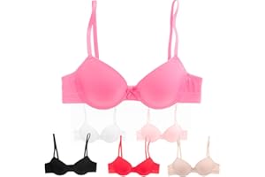 Alyce Ives Intimates Girls, Teens & Petite Women Lightly Padded A Cup Bra-6 Pack