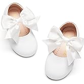 Kiderence Little Toddler Girls Dress Shoes Ballerina Ballet Flats Kids Mary Janes