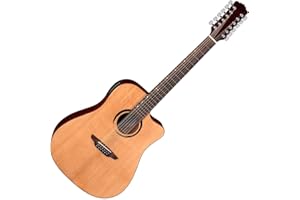 Luna WABI DC 12 12-String Acoustic-Electric Guitar, Natural