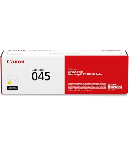 Amazon.com: Canon CRG-045 4-Color Complete Toner Cartridge Set