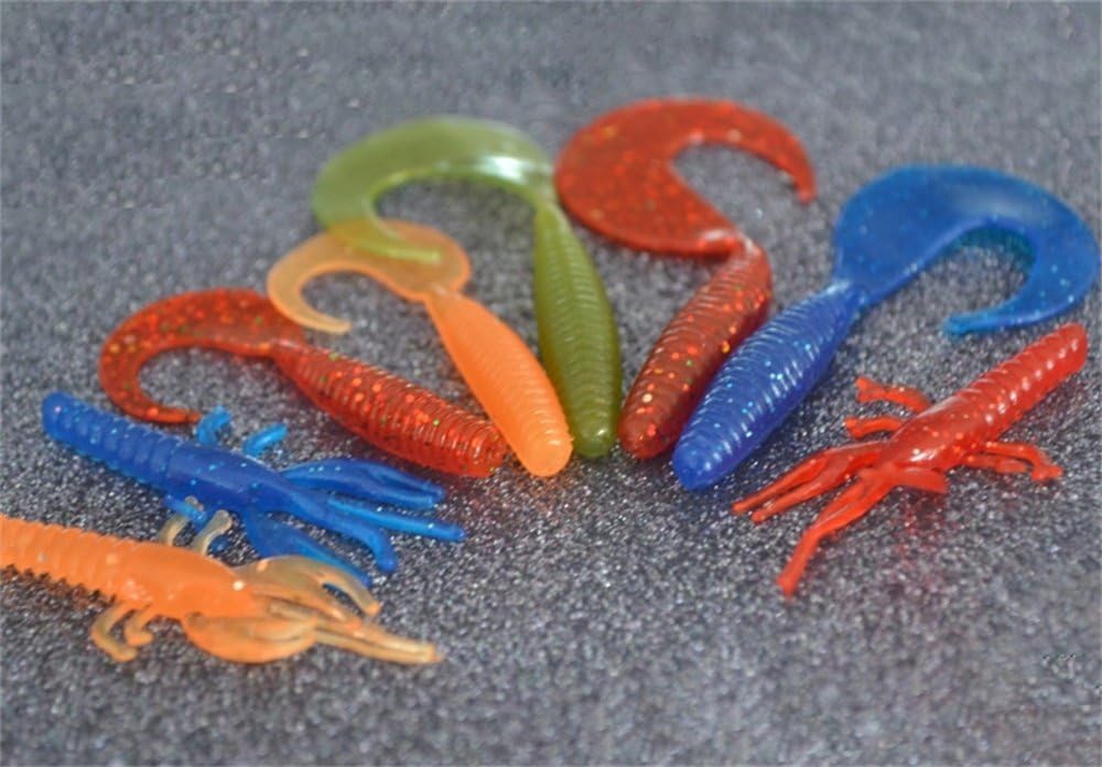 Smartonly 275pcs Fishing Lure Set Including Frog Lures Soft Fishing Lure Hard Metal Lure VIB Rattle Crank Popper Minnow Pencil Metal Jig Hook for Trout Bass Salmon with Free Tackle Box : Sports & Outdoors