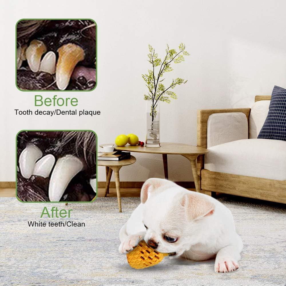 M.C.works Puppy Chew Toys, Dog Chew Toys for Average Chewer Tough Dog Dental Freezable Toy - Image 4