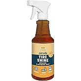 Carvida Tire Shine, Plant-based and Hydrating Cleaner for Tires, Wheels, and Automotive Surfaces, 16oz