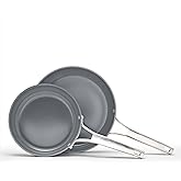 Calphalon® Premier Ceramic Nonstick 8" and 10" Frying Pan Set, Midnight Blue