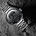 Mens Black Big Face Watches Men 30M Waterproof Large Luxury Casual Stainless Steel Wrist Watch for Men