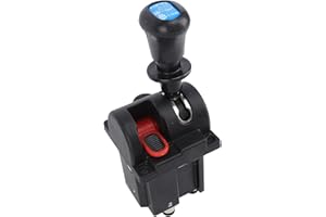 FABATER Dump Truck PTO Control Valve, 4 Holes 3 Working Positions Dump Truck Slow Down Control Switch, Proportional Control Valves with PTO Switch Slow Down Tipper Switch for Dump Truck