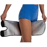 Dokelovy Sauna Leg Sleeves 2-Pack Adjustable Thigh Wraps for Women & Men,Sweat Thigh Trimmer Slimming Workout Gear Fat Burn