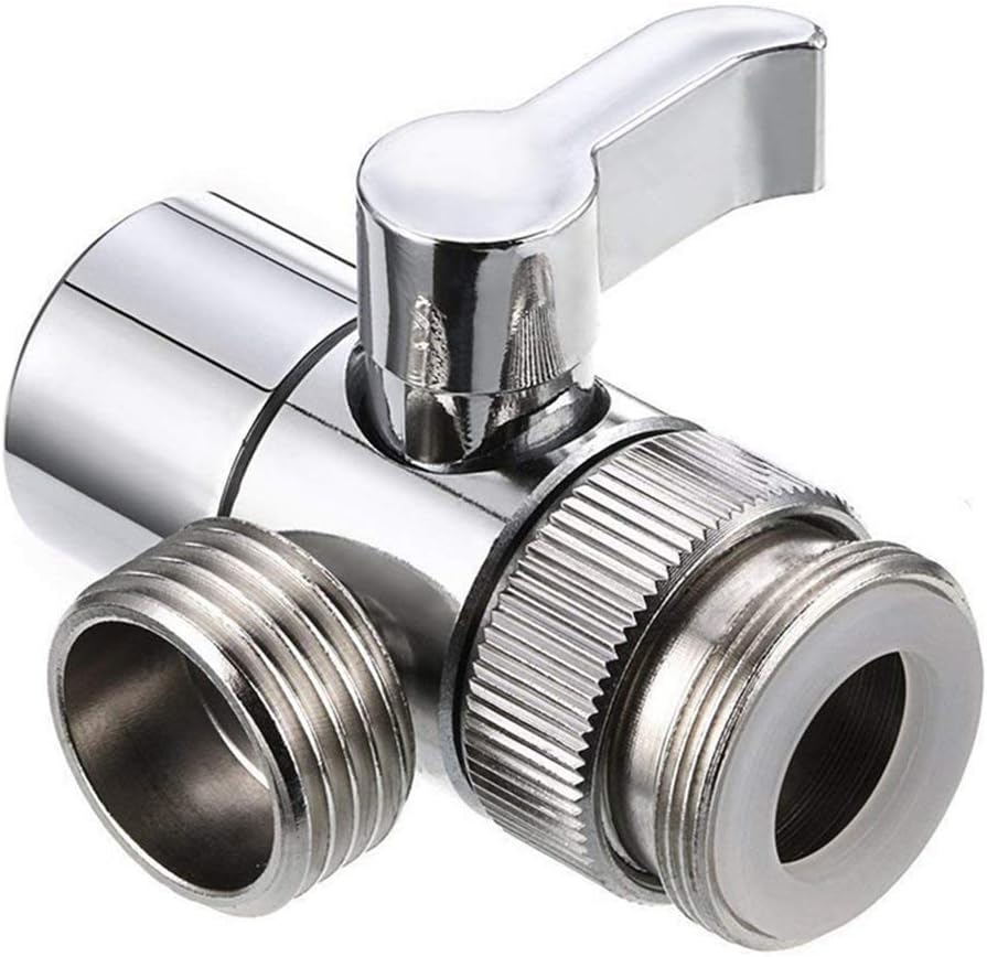 Hemoton Sink Faucet Diverter Valve with Aerator and Male
