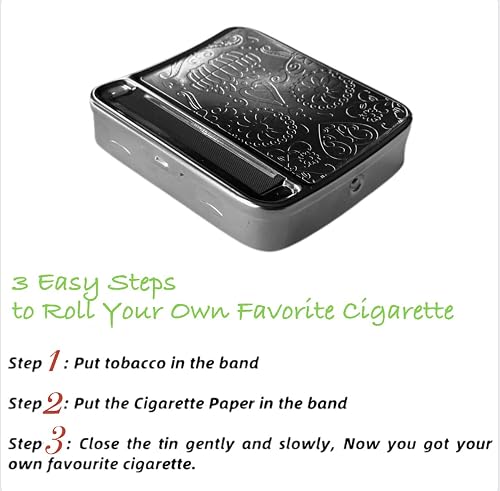 cigarette put out device Habit Control Case with a Timer Lock - Portable Timed Cigarette Dispenser to Manage Access to Cigarettes - Time Lock Box for 84mm/3.3in King Size (Short) Cigarettes FESS Products Brass Plated Cigarette