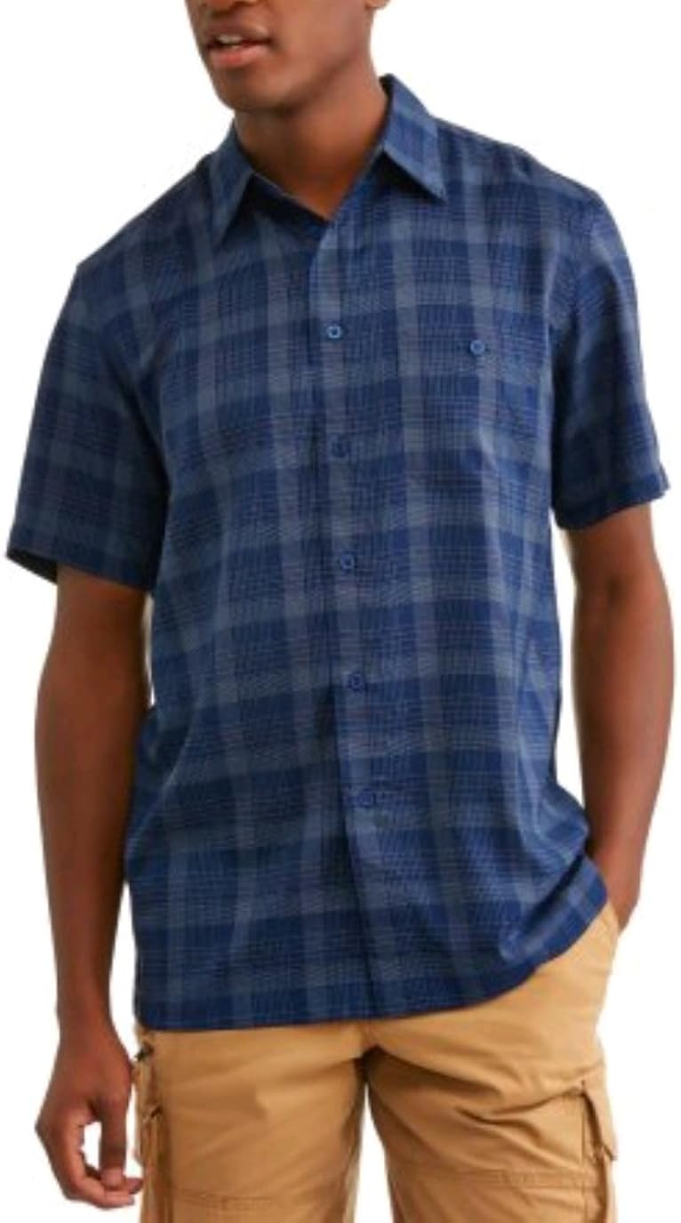 george mens short sleeve shirt