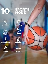 Vigor Kids Fitness Tracker Watch Heart Rate Sleep Monitor Pedometer view 3