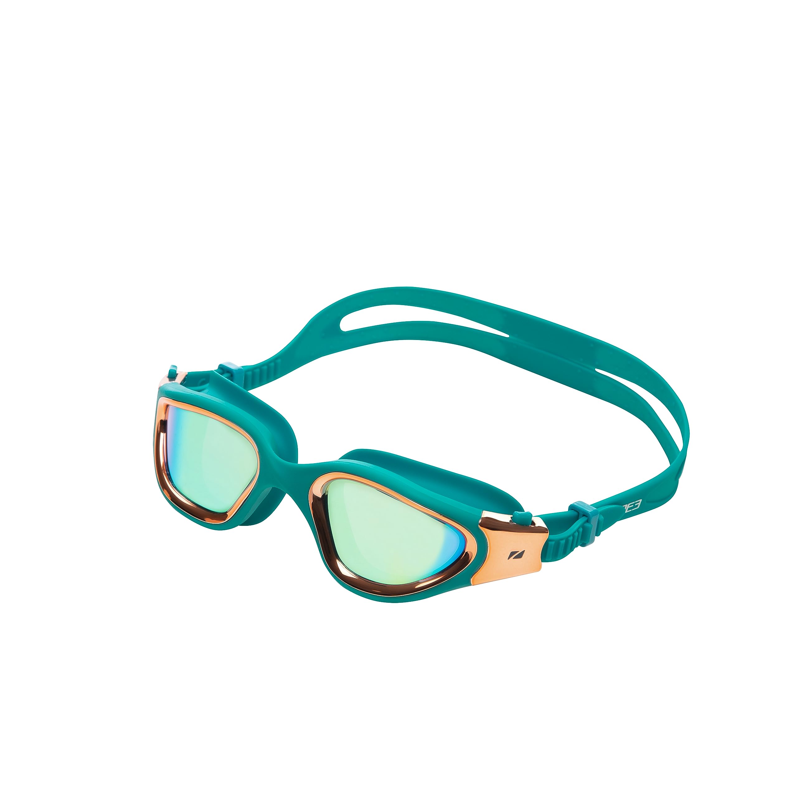ZONE3 Vapour Goggles Anti-Fog Treated Lenses and 100% UVA/UVB Protection For Open Water Swimming, Teal Color