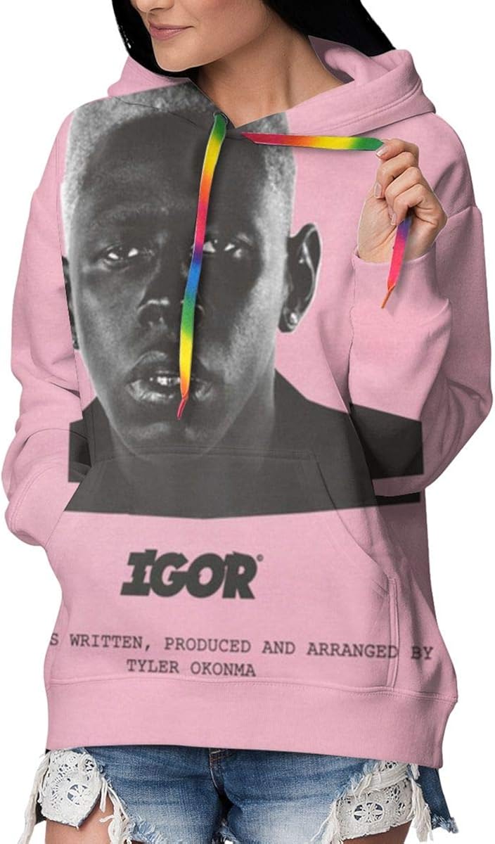 Amazon.com: Womens Tyler The Creator Igor Plus Velvet 3D Printed Hoodies Sweatshirt: Clothing