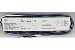 EldoLed Ecodrive 561/M 780MA LIN ECOdrive AC, 50W, 0-10V, constant current, 1x 55V output, flying leads, long metal, *226M89, EC0561M 780MA LIN