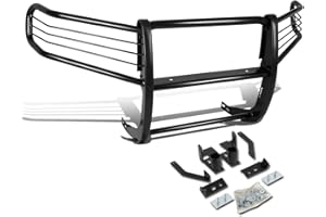 DNA MOTORING GRILL-G-041-BK Black Front Bumper Brush Grille Guard Compatible with 09-15 Pilot