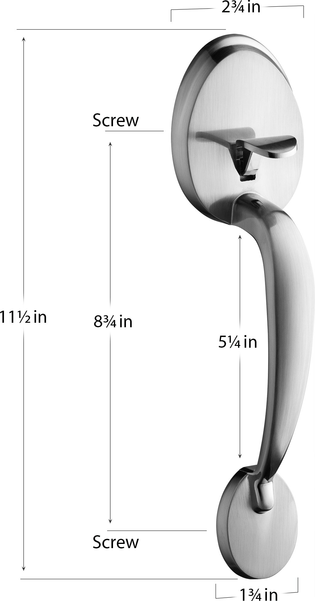 Berlin Modisch Single Cylinder HandleSet with Knob Door Handle (for