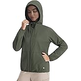 baleaf Women's Sun Shirts Long Sleeve Jackets Mosquito Hiking Lightweight Running UPF 50+ Hoodie UV with 2 Pockets Shirt