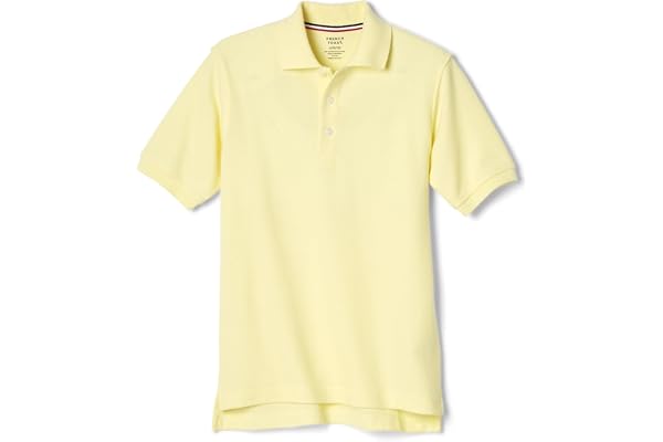 French Toast Boys' Short Sleeve Pique Polo