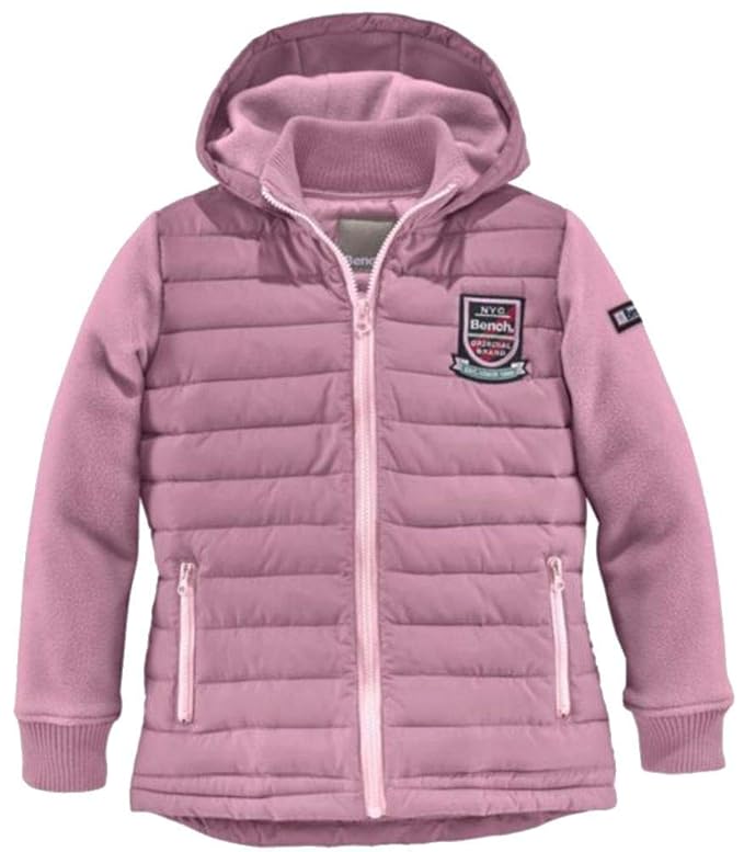 Bench Steppjacke Mädchen Rosa Gr. 128/134, 140/146, 152/158, 164/170 176/182 cm