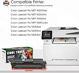 Cool Toner 4 Pack 203X 203A Toner Cartridges for HP Color LaserJet Pro MFP view 2