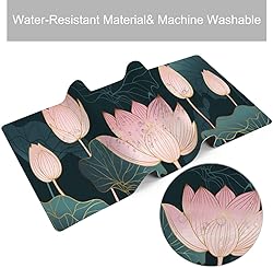Hanazaoa Golden Lotus Gaming Mouse Pad Large Mouse
